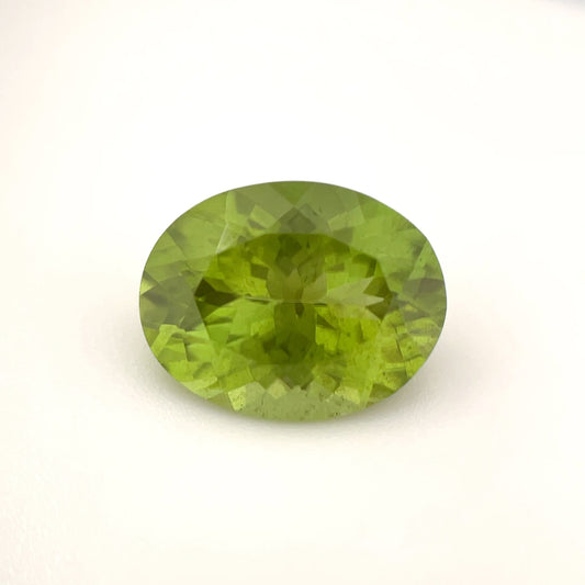 PG-126-4-MJ-1 Burmese Peridot 9.6 x 12.3 MM Oval 4.96cts