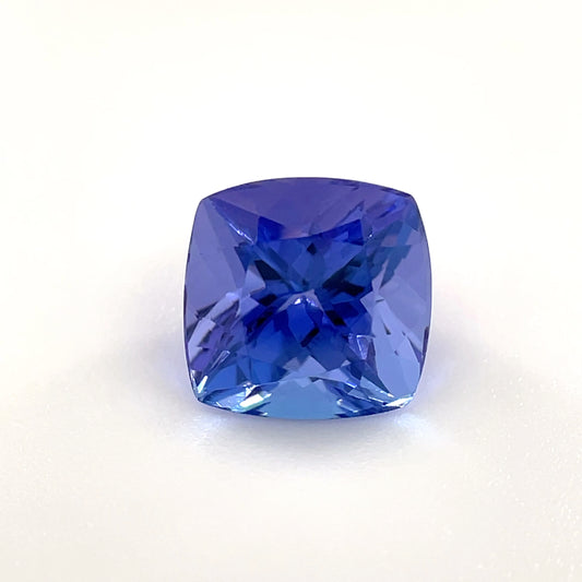PG-153-21 Tanzanite 6.8 x 6.9 MM Cushion 1.78cts