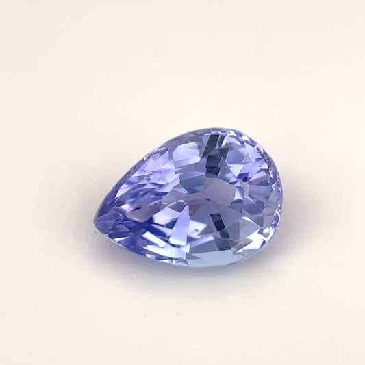 PG-16-71 Tanzanite 6.2 x 8.8 MM Pear 1.62cts