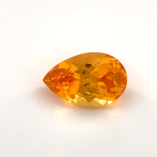 PG-166-11-3 Spessartite 4.9 x 7.5 MM Pear 1.07cts