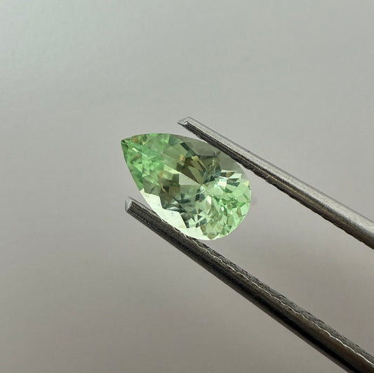 PG-302-1-1 Merelani Mint Garnet 5.1 x 8.1 MM Pear 1.01cts