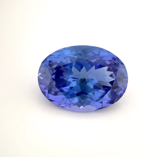 PG-302-31-1 Tanzanite 9.1 x 12.3 MM Oval