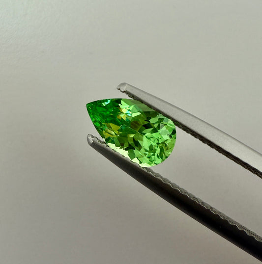 PG-324-2-3 Merelani Mint Garnet 5.1 x 8.1 MM Pear 1.09cts