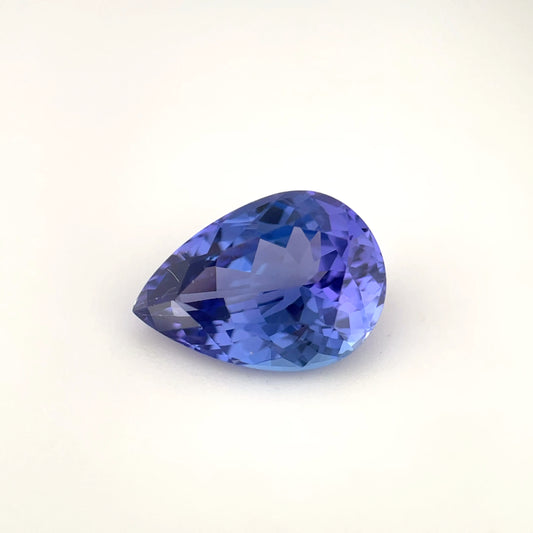 PG-79-118 Tanzanite 8.2 x 11.5 MM Pear 3.2cts