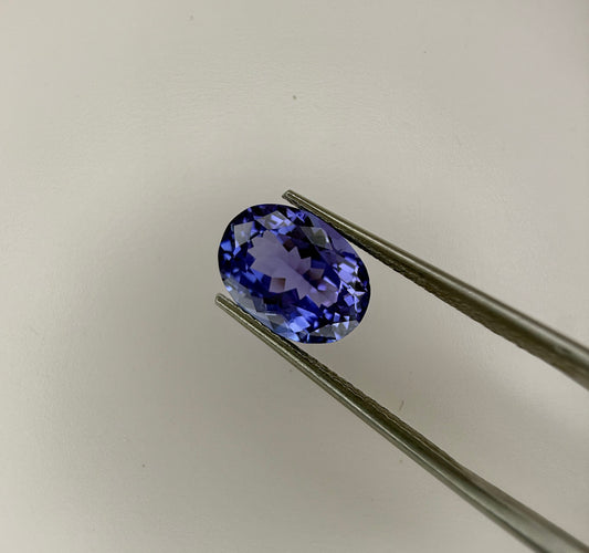 PG-86-6-2 Tanzanite 8.0 x 11.0 MM Oval 3.54cts