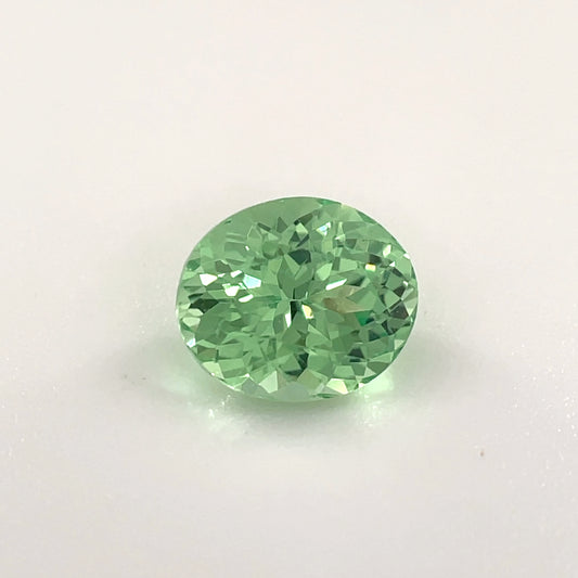 PG-MMGBS-20 Merelani Mint Garnet 5.5 x 6.5 MM Oval 1.02cts