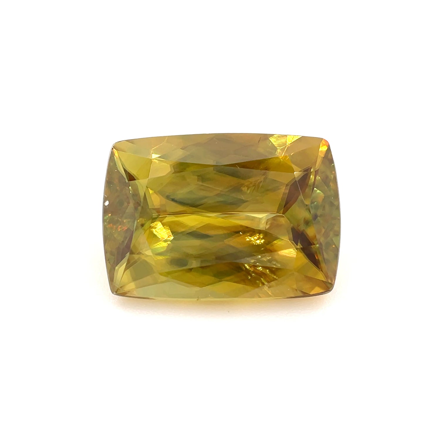 PG-RC1-1-WO Madagascar Sphene 10 x 14.5 MM Cushion 8.23cts