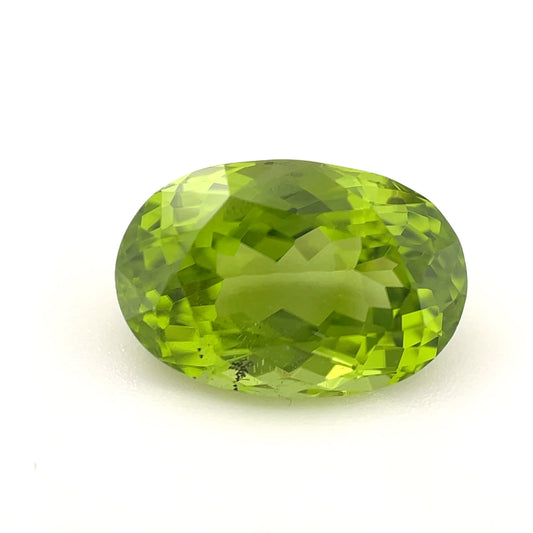 PG-RG2-4-VO-1 Burmese Peridot 8 x 12.3 MM Oval 4.86cts