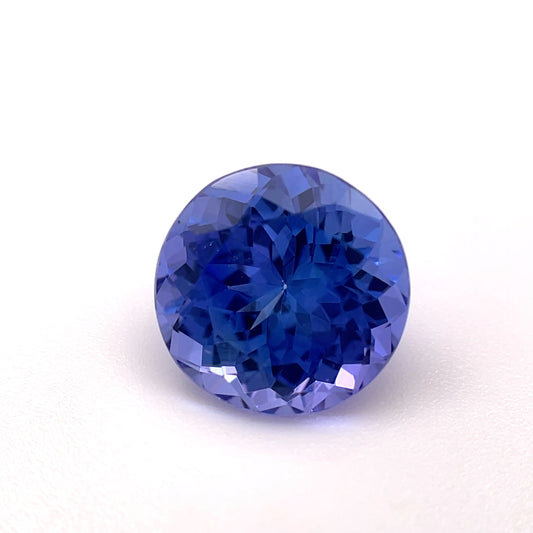 PG-TZBS-76 Tanzanite 8.8 MM Round 3.1cts