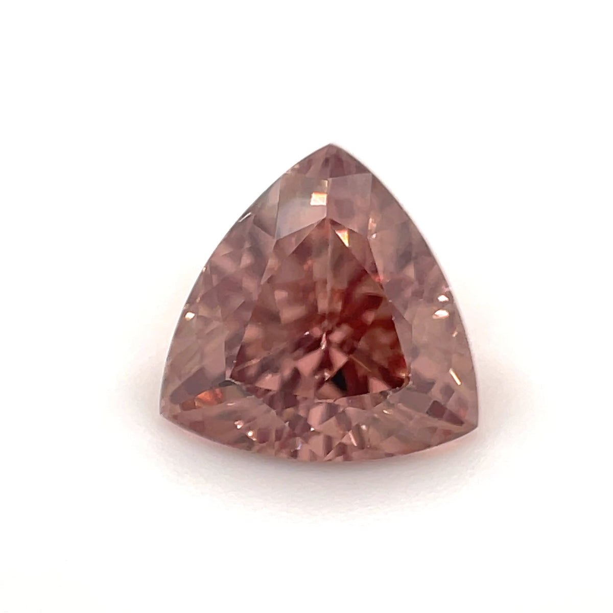 PG-10-15-95 Tanzanian Zircon 7.6 MM Trilliant 2.07cts