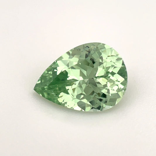 PG-108-15-2 Merelani Mint Garnet 6.6 x 9.1 MM Pear