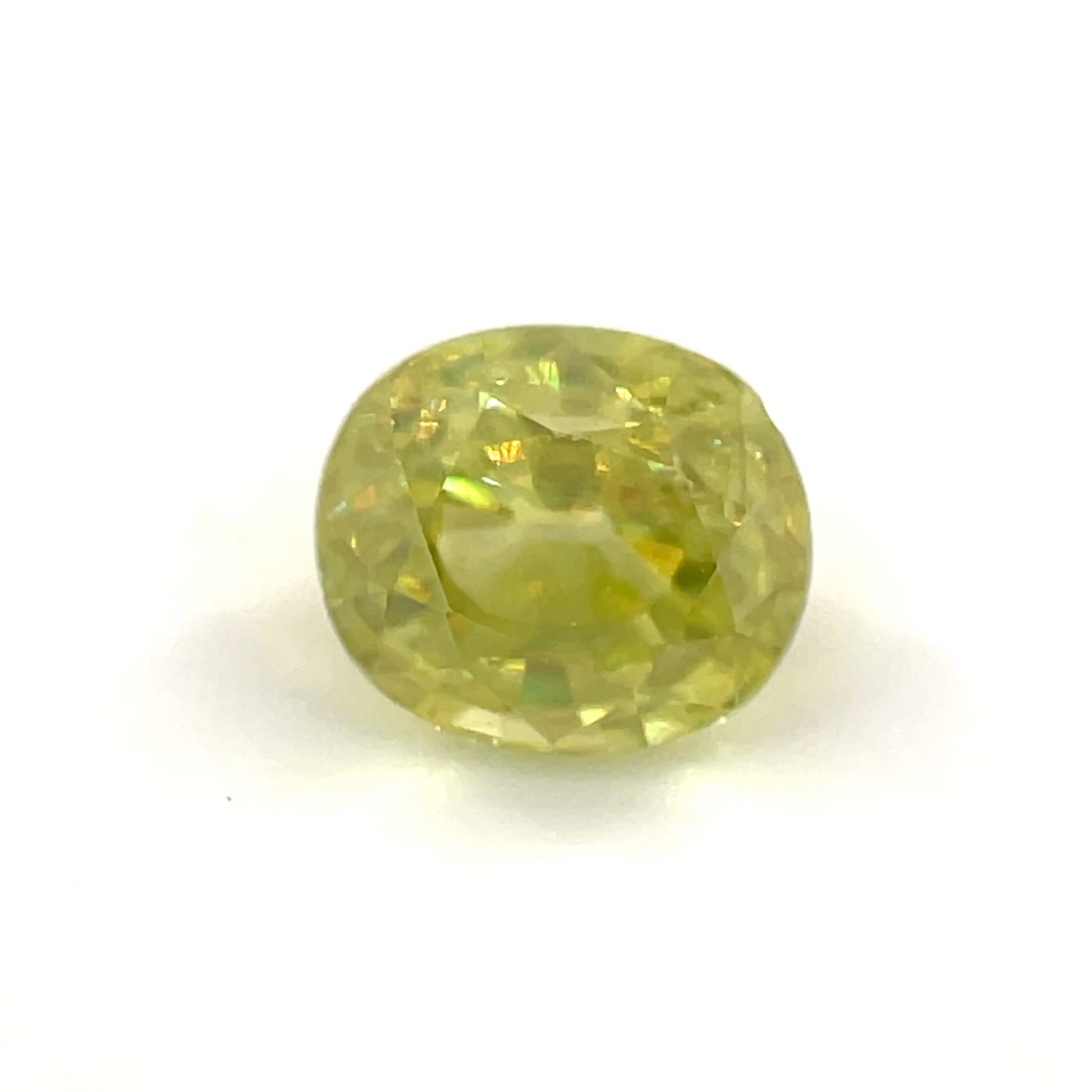 PG-116-172-EO Sphene 5.8 x 6.6 MM Oval 1.39cts