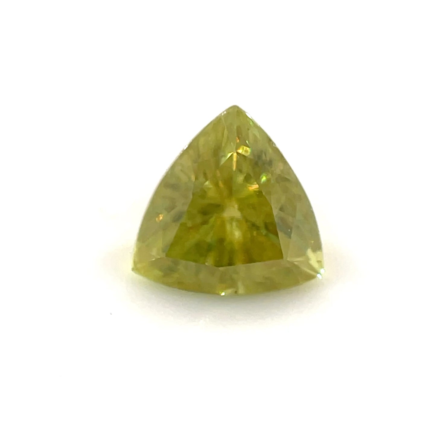 PG-116-237-EO Sphene 6.9 MM Trilliant 1.43cts