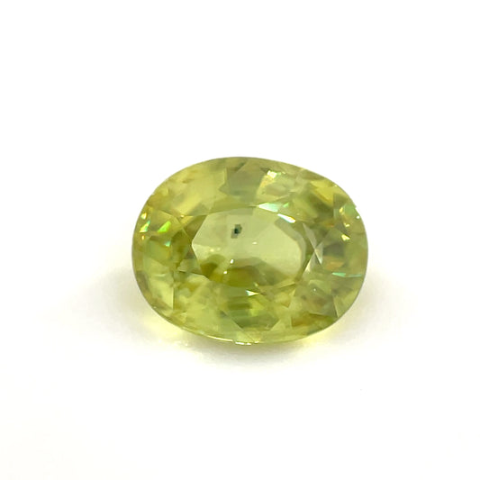 PG-116-270 Madagascar Sphene 6.8 x 8.5 MM Oval 2.1cts