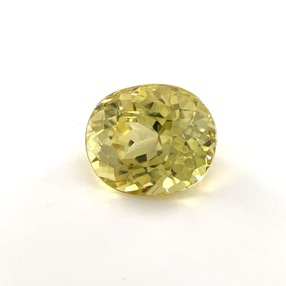 PG-116-29-MW Tunduru Chrysoberyl 7.9 x 9.3 MM Oval 3.44cts