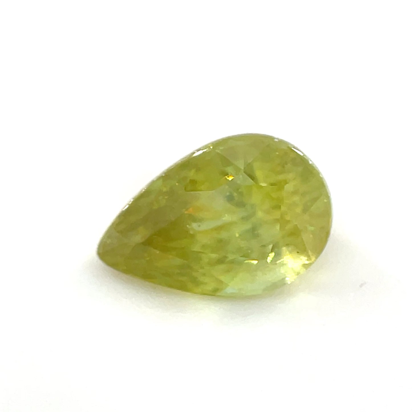 PG-116-33-1 Madagascar Sphene 6.2 x 9.3 MM Pear 2.03cts
