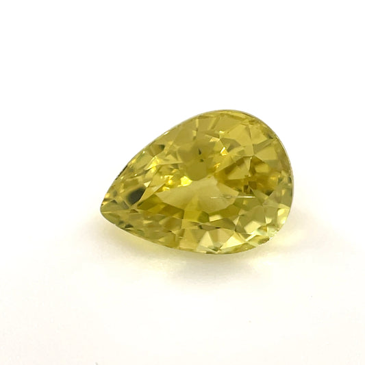 PG-116-68-MW Tunduru Chrysoberyl 6.7 x 9.1 MM Pear 2.53cts