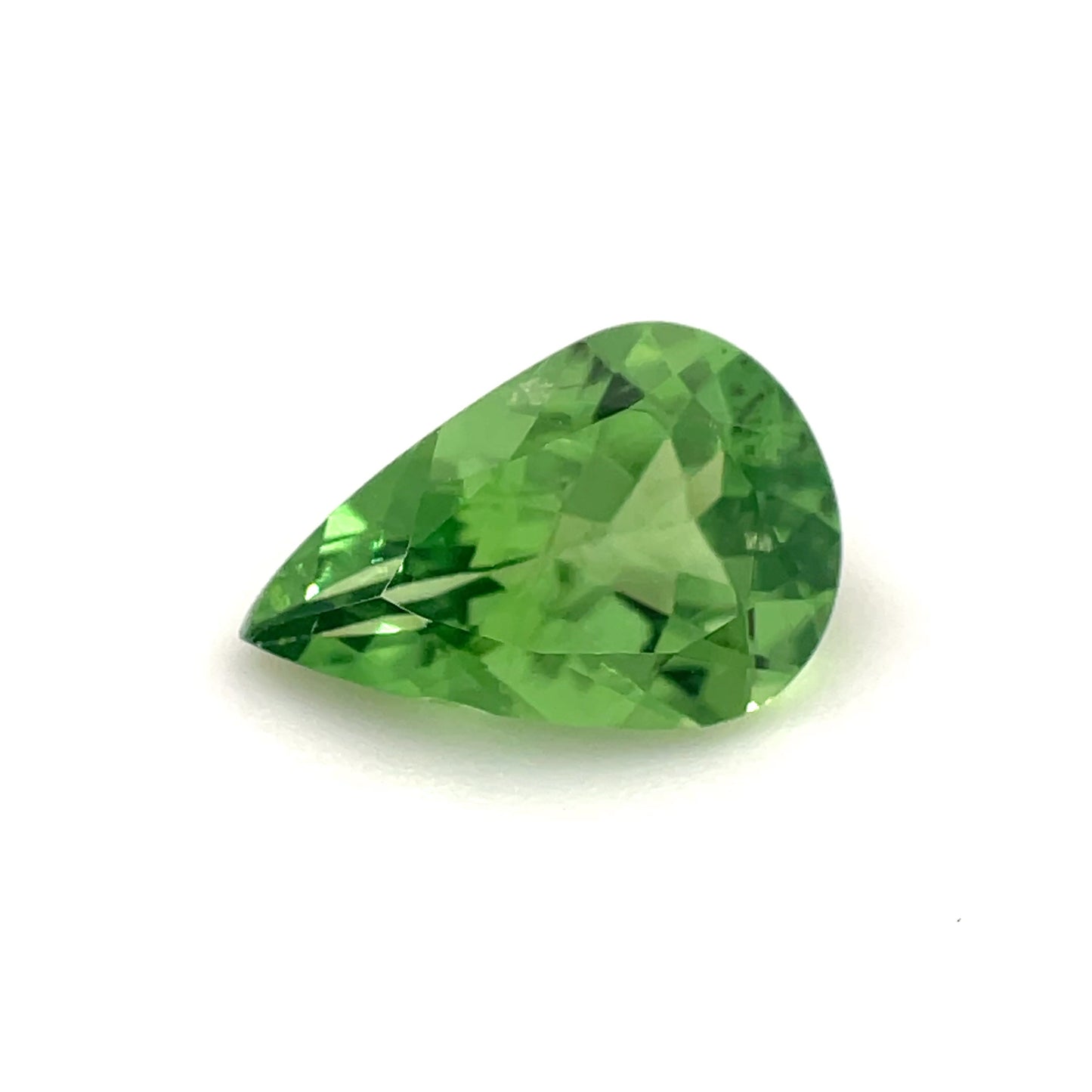 PG-12-10X-14 Tsavorite 6.4 x 9.5 MM Pear 1.54cts