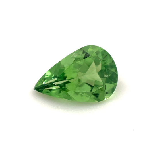 PG-12-10X-14 Tsavorite 6.4 x 9.5 MM Pear 1.54cts