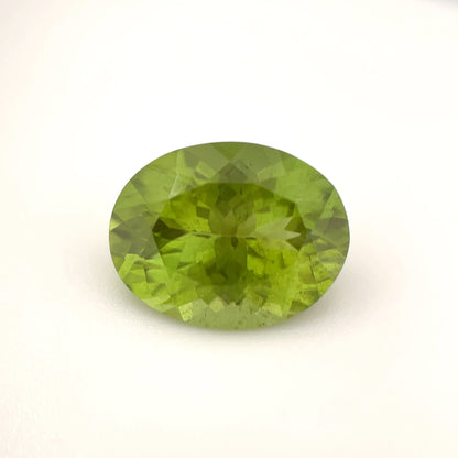 PG-126-4-MJ-1 Burmese Peridot 9.6 x 12.3 MM Oval 4.96cts