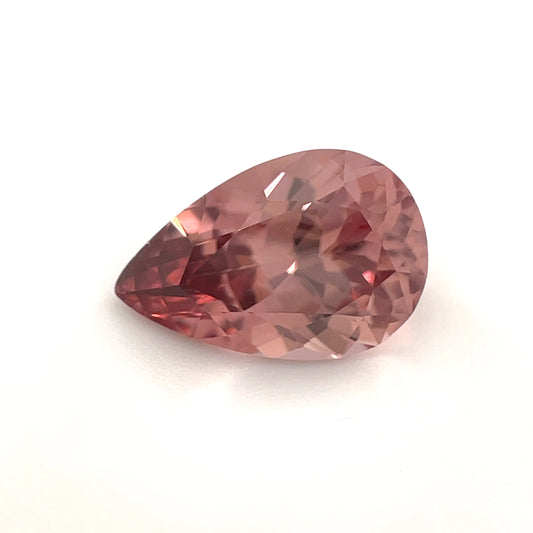 PG-130-227 Tanzanian Zircon 6.9 x 10.4 MM Pear 2.73cts