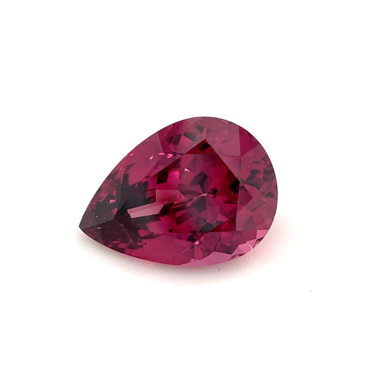 PG-139-215-MJ Rhodolite Garnet 7.7 x 10.5 MM Pear 2.89cts