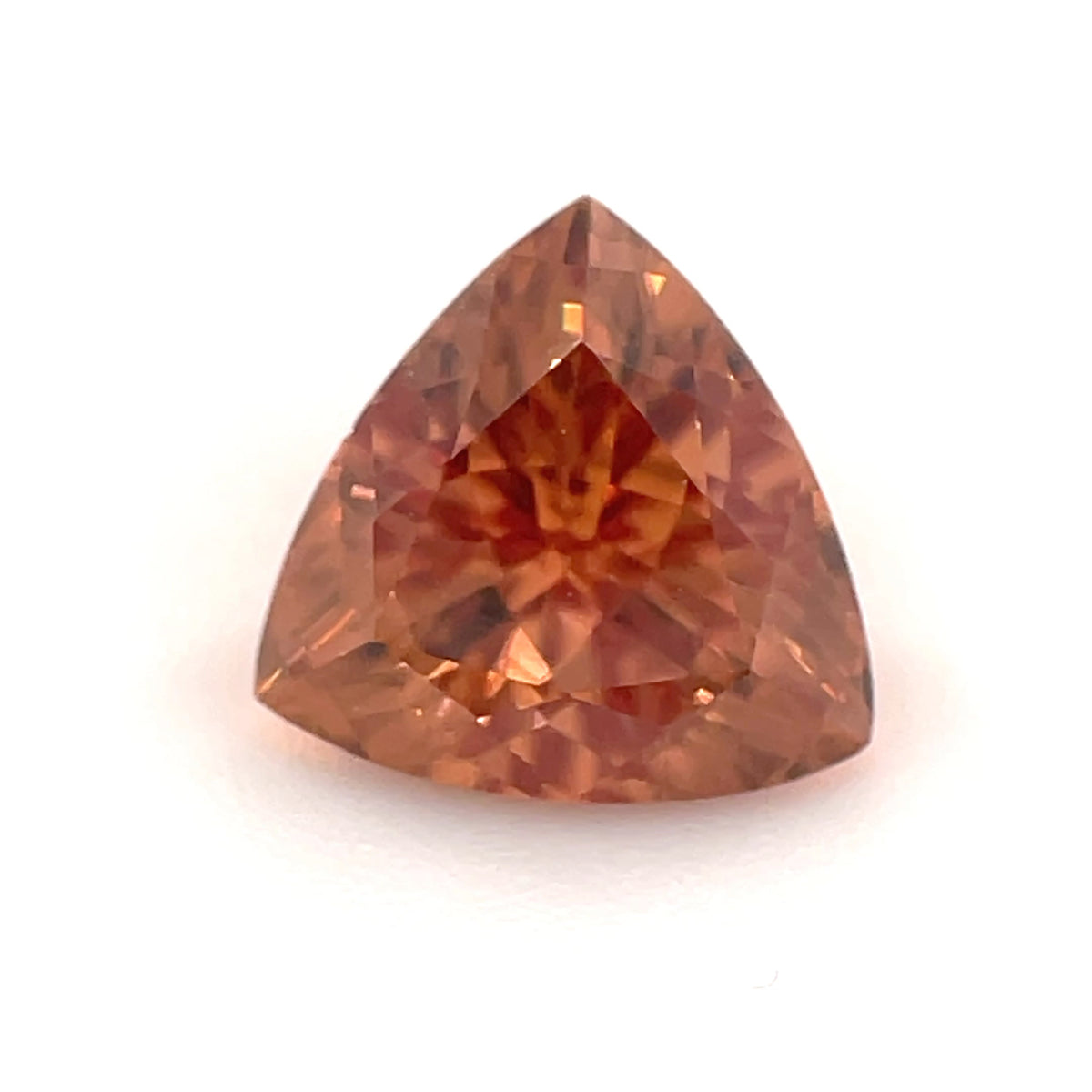 PG-14-15-1 Tanzanian Zircon 6.8 MM Trilliant 1.35cts