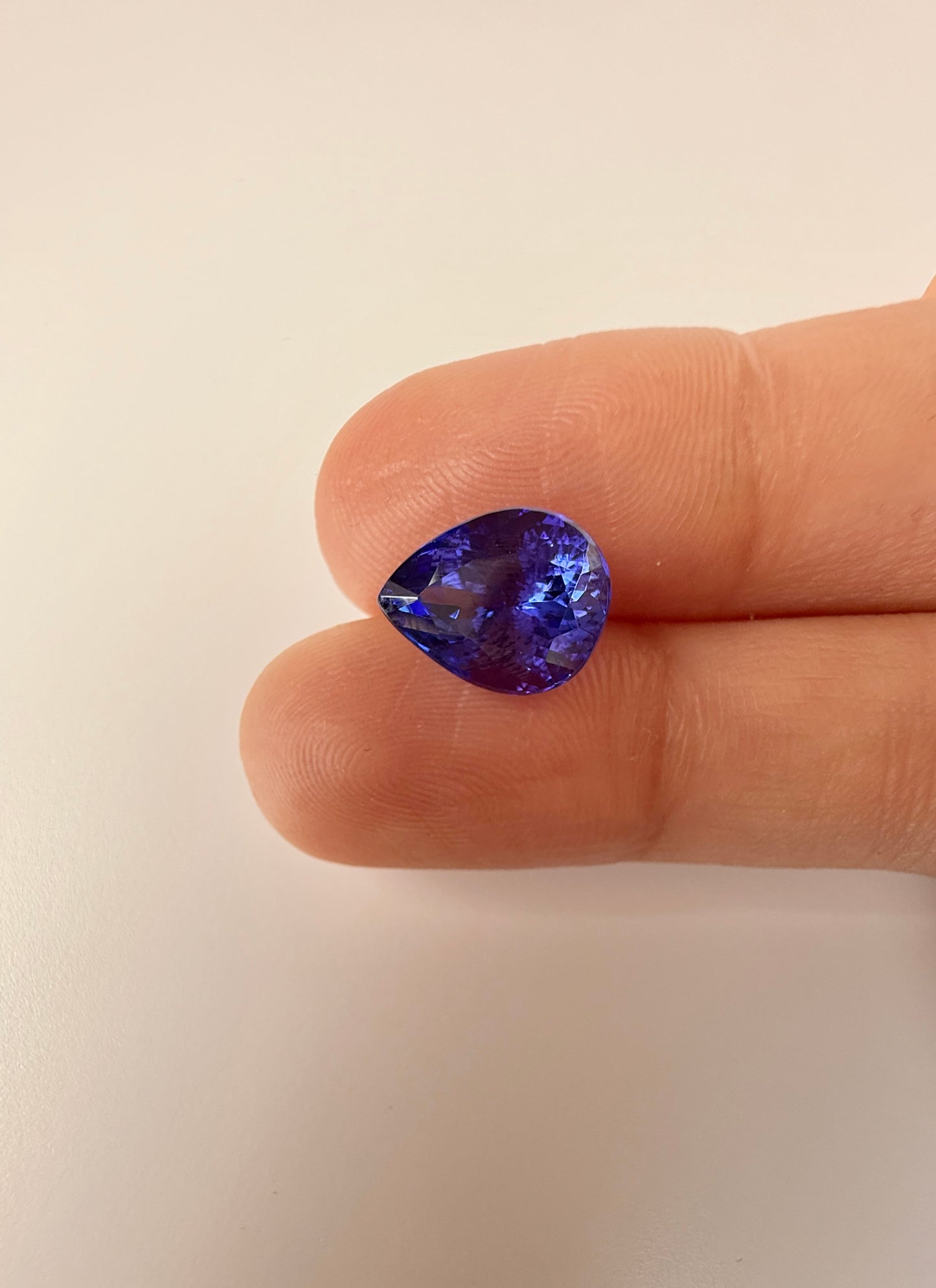 PG-140-10 Tanzanite 8.5 x 11 MM Pear 3.88cts