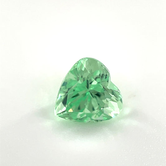 PG-144-1 Merelani Mint Garnet 6.1 MM Heart 1.12cts