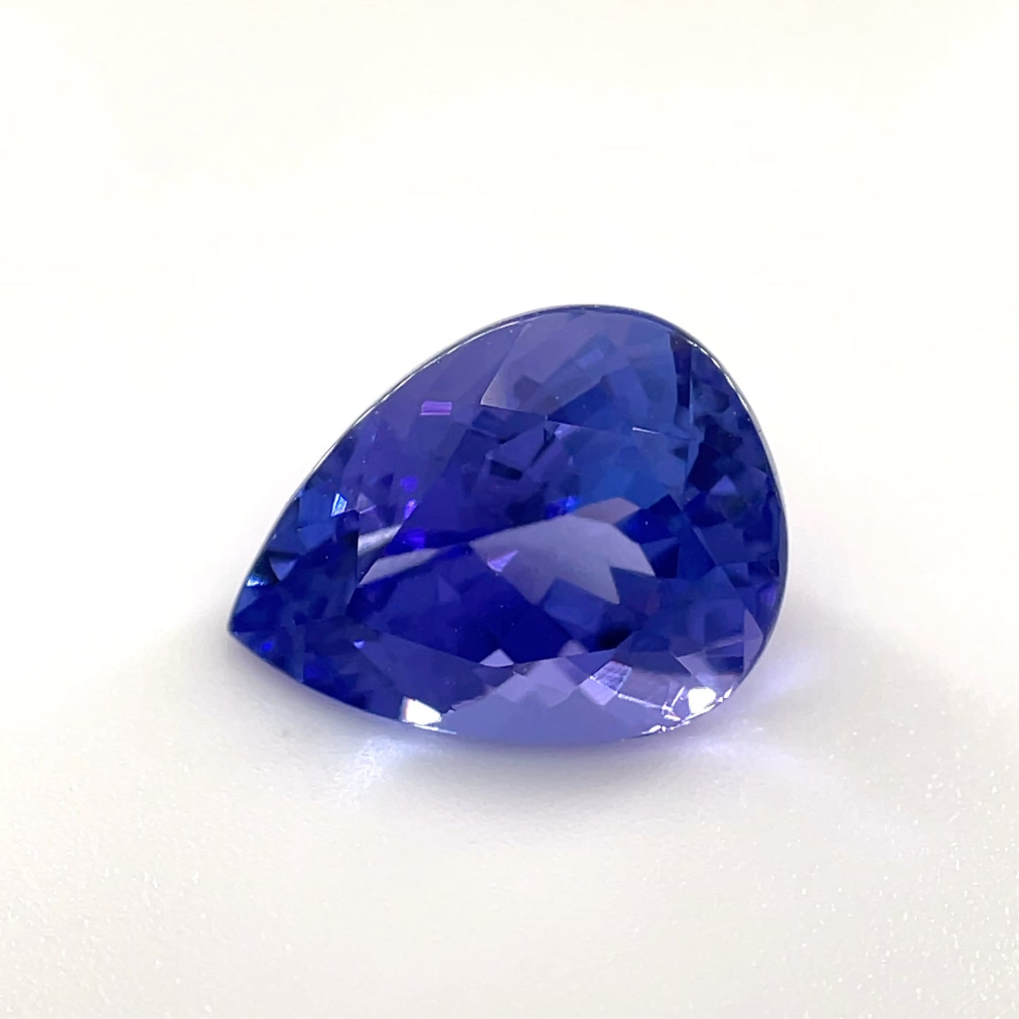 PG-144-74 Tanzanite 7.8 x 10.2 MM Pear 2.88cts