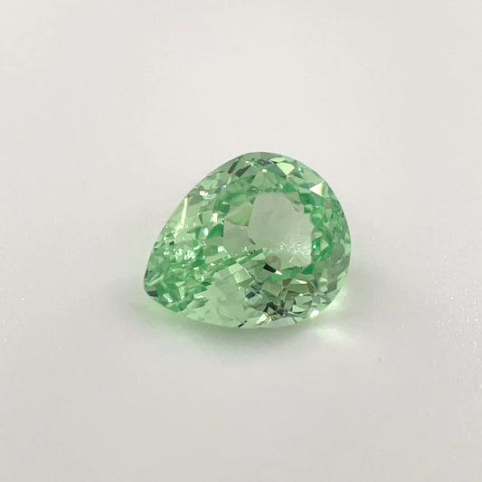 PG-148-75 Merelani Mint Garnet 6.8 x 8.3 MM Pear 1.85cts