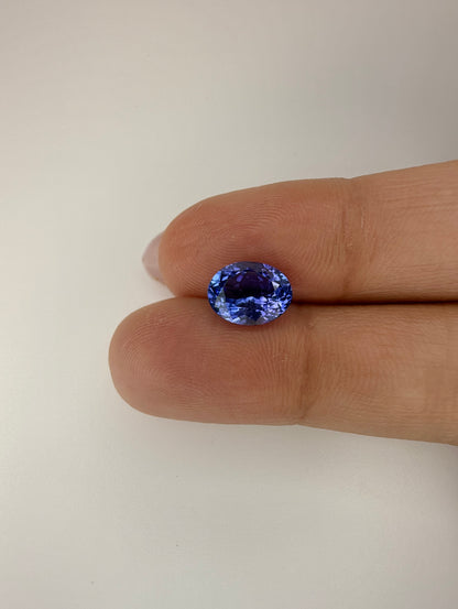 PG-149-27 Tanzanite 7 x 9 MM Oval 1.95cts