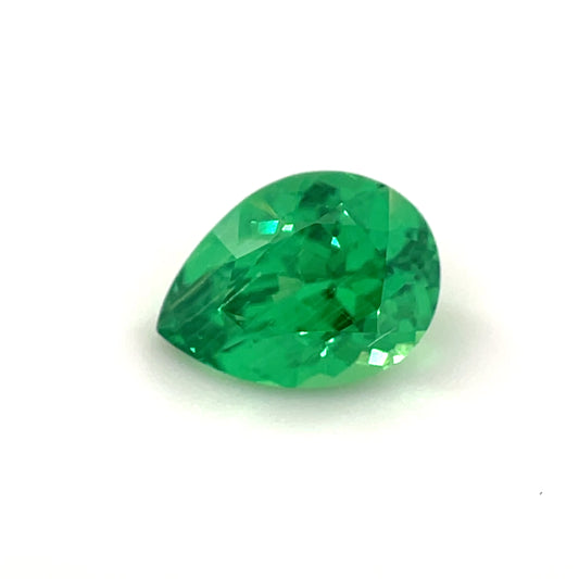 PG-152-53 Tsavorite 5.5 x 7.5 MM Pear 1.12cts
