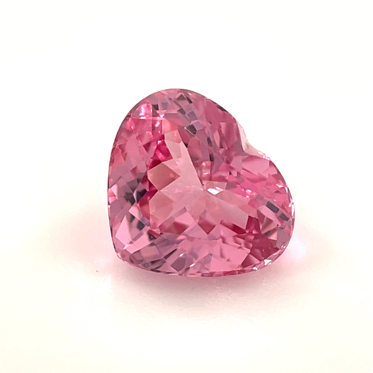 PG-152-64 Mahenge Spinel 6.4 x 7.4 MM Heart 1.53cts