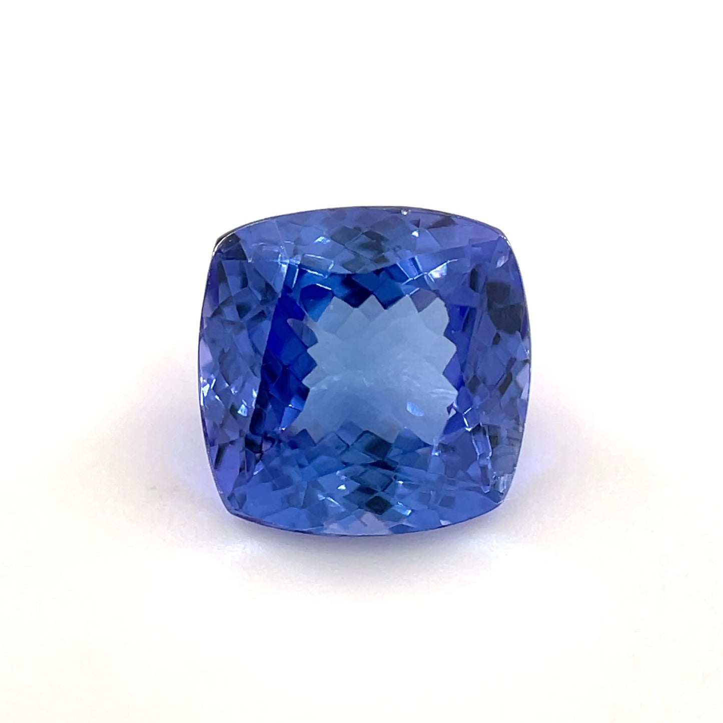 PG-153-13 Tanzanite 7.7 x 7.8 MM Cushion 2.6cts