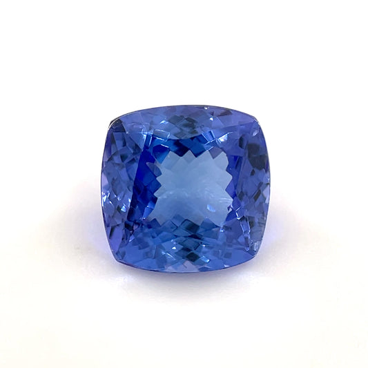 PG-153-13 Tanzanite 7.7 x 7.8 MM Cushion 2.6cts