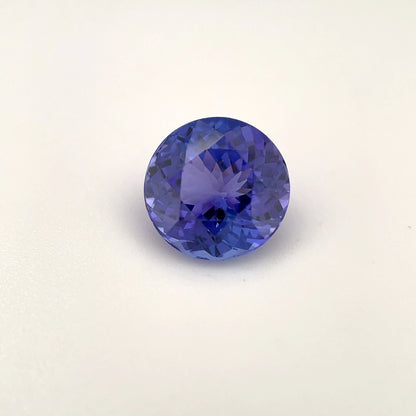 PG-153-22 Tanzanite 8.6 x 8.7 MM Round 2.81cts