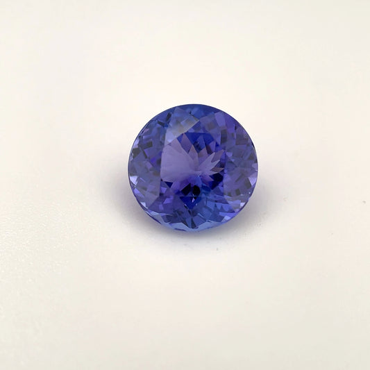 PG-153-22 Tanzanite 8.6 x 8.7 MM Round 2.81cts
