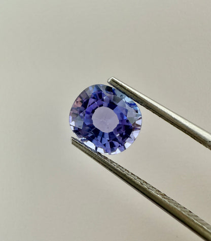 PG-16-109 Tanzanite 6.8 x 7.6 MM Oval 1.71cts