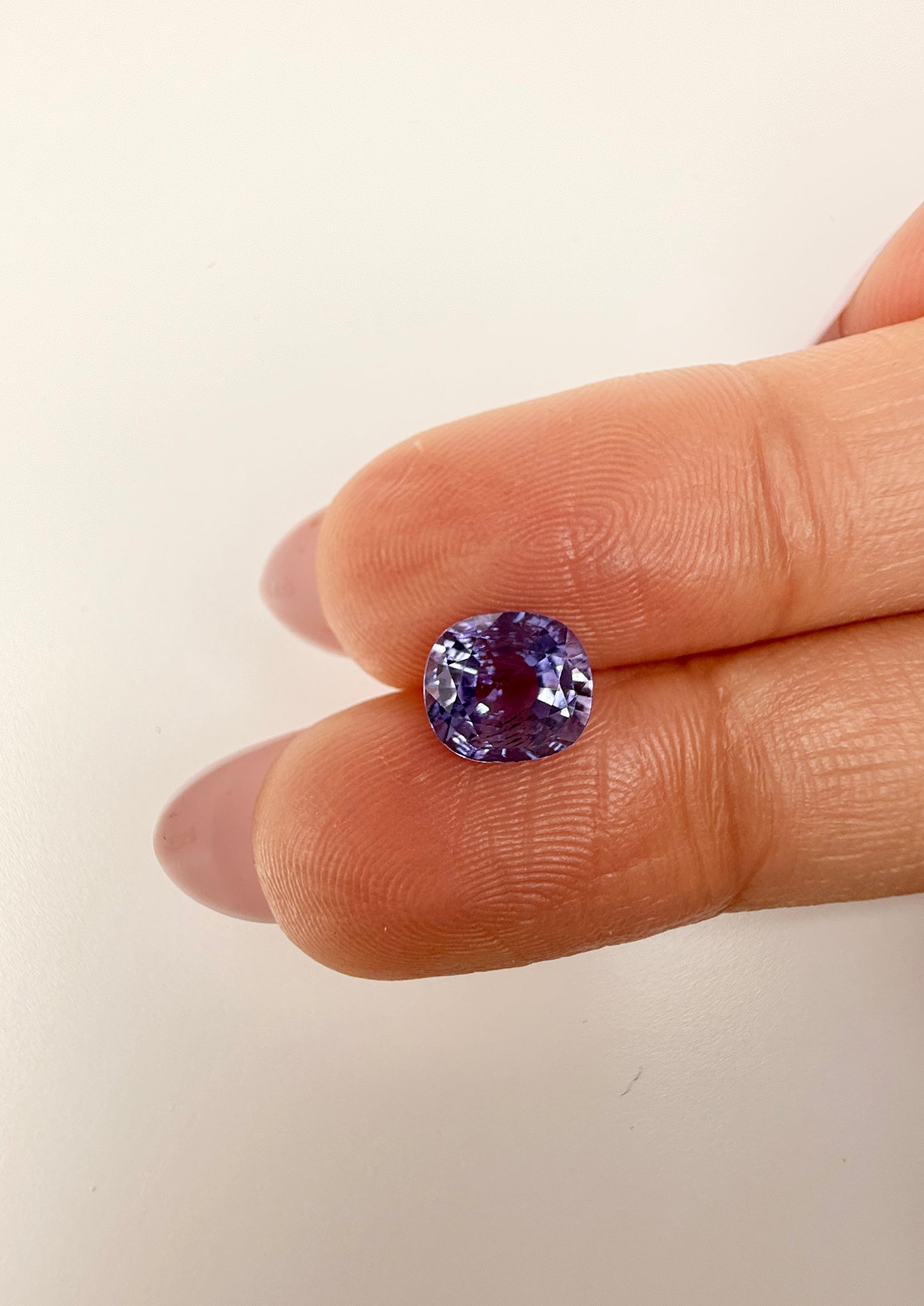 PG-16-109 Tanzanite 6.8 x 7.6 MM Oval 1.71cts