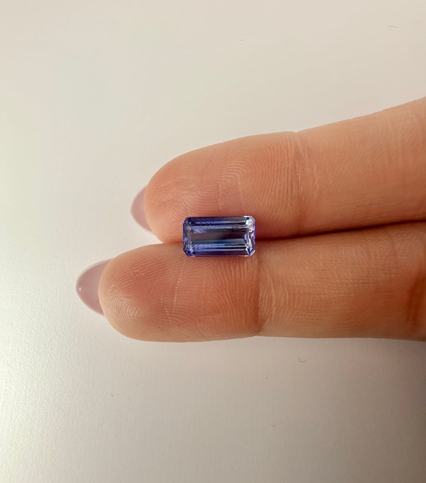 PG-16-110 Tanzanite 5.2 x 9.8 MM Rectangle 1.72cts
