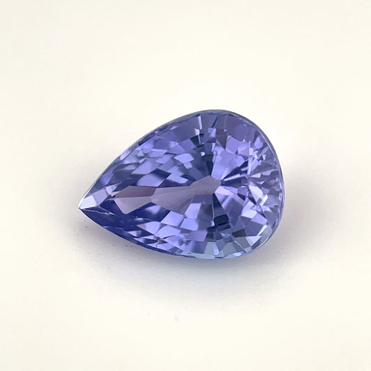 PG-16-56 Tanzanite 6.1 x 8.4 MM Pear 1.57cts