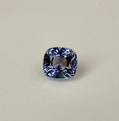 PG-16-85 Tanzanite 6.1 x 6.7 MM Cushion 1.66cts