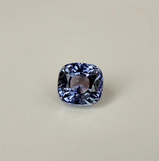 PG-16-85 Tanzanite 6.1 x 6.7 MM Cushion 1.66cts