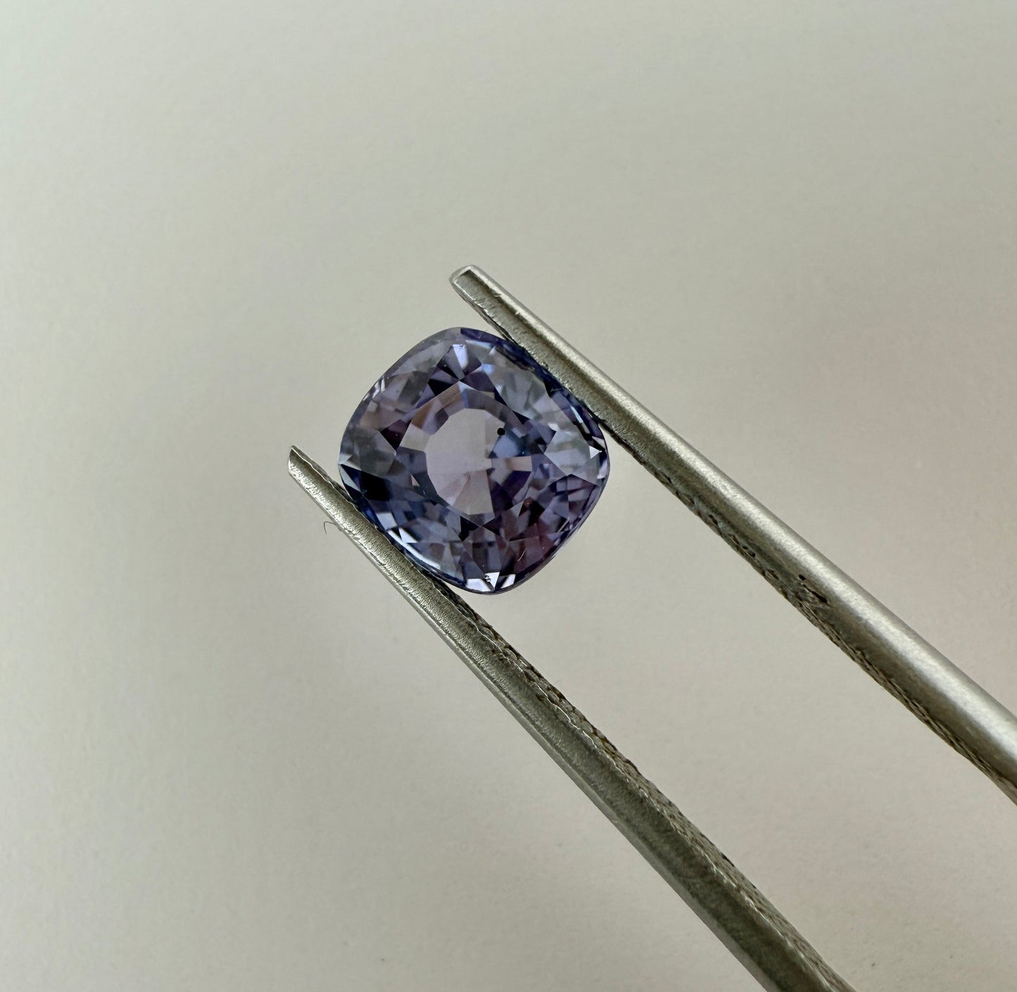 PG-16-85 Tanzanite 6.1 x 6.7 MM Cushion 1.66cts