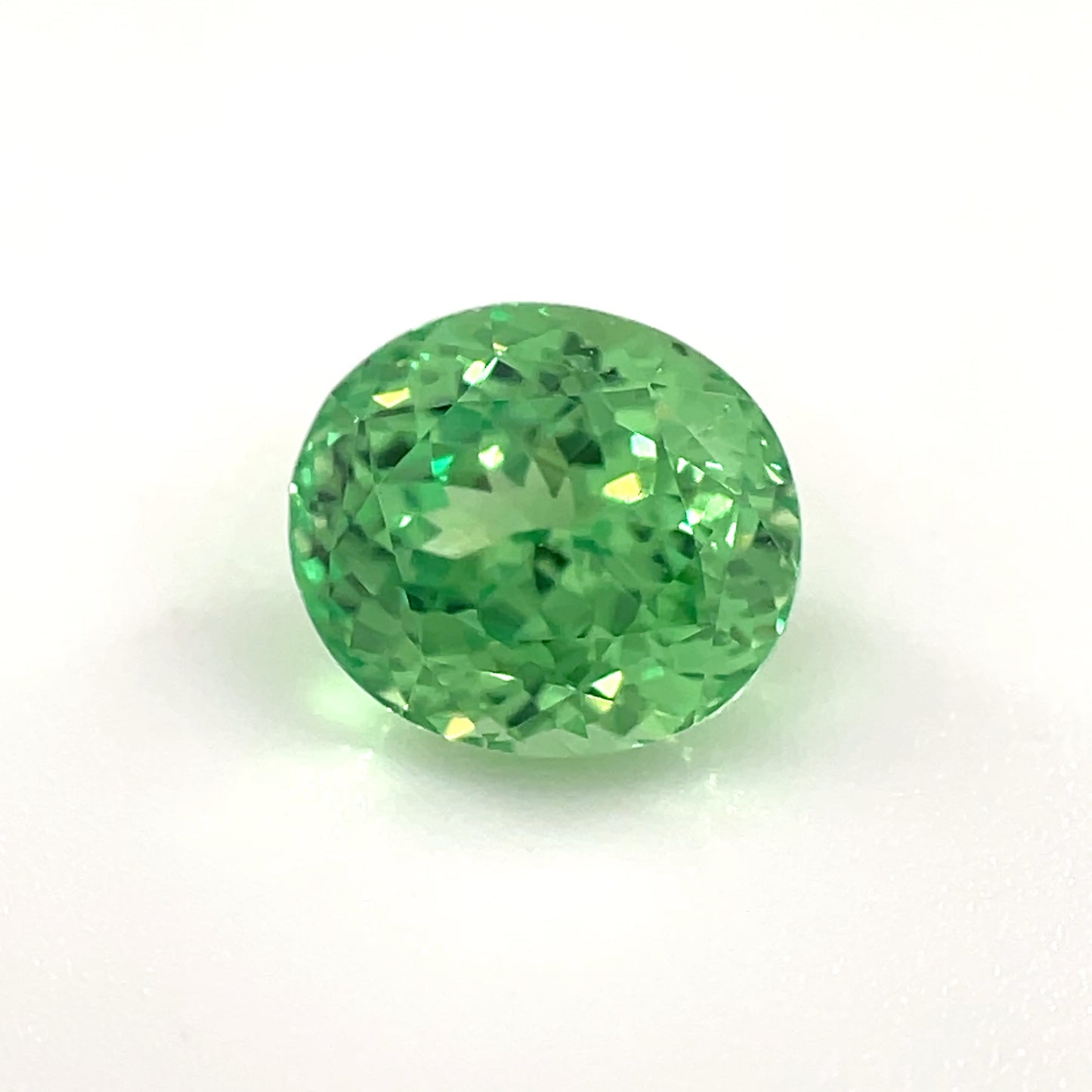 PG-166-159 Tsavorite 6.3 x 7.1 MM Oval 1.62cts