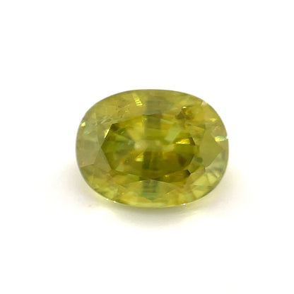 PG-169-101-EO Sphene 7.5 x 9.7 MM Oval 3.23cts