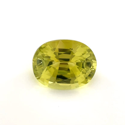 PG-17-13-3 Tunduru Chrysoberyl 7.5 x 9.5 MM Oval 2.78cts
