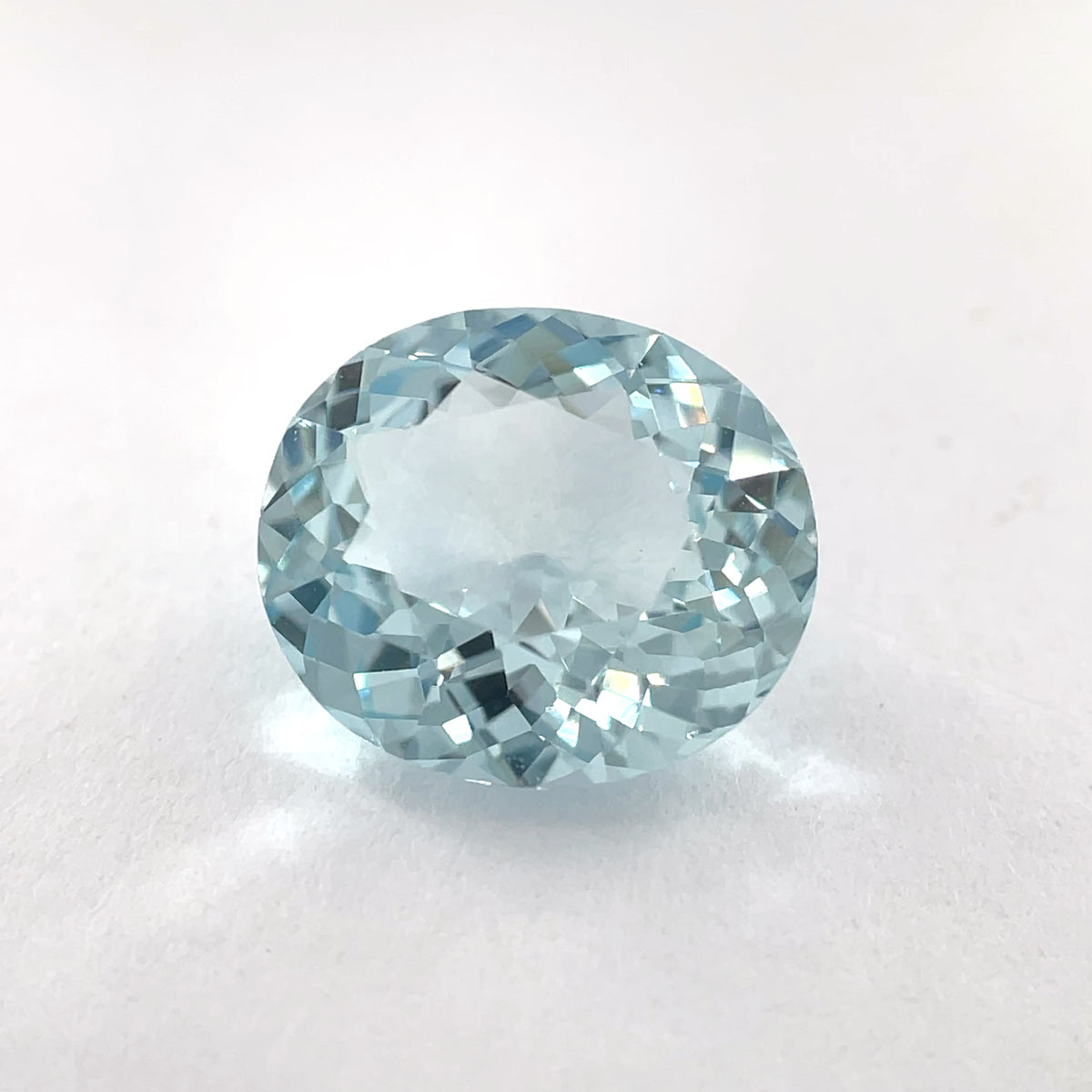 PG-173-27 Aquamarine 9.2 x 10.6 MM Oval 3.13cts