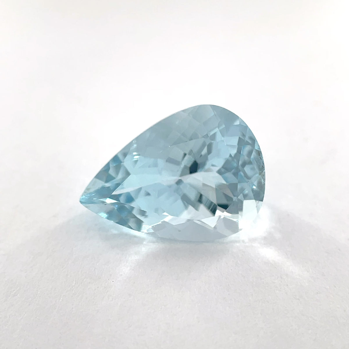 PG-173-28 Aquamarine 8.8 x 12.1 MM Pear 3.17cts